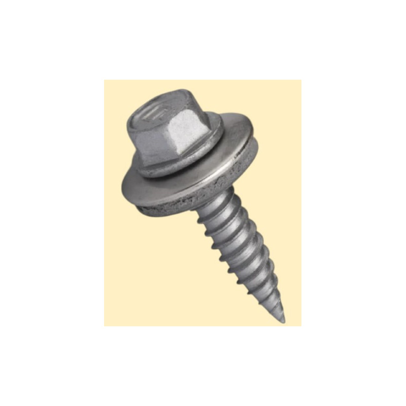 Wkręt samowiercący A2 6x25mm z podkładką 16 do mos